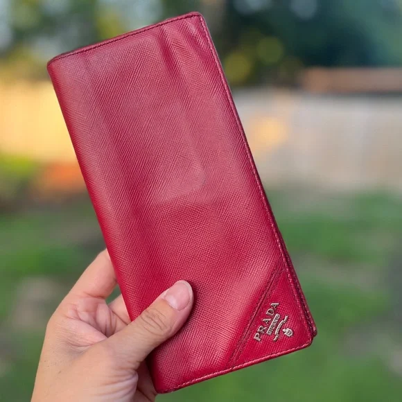 Prada Saffiano Leather Wallet - Picture 1 of 14